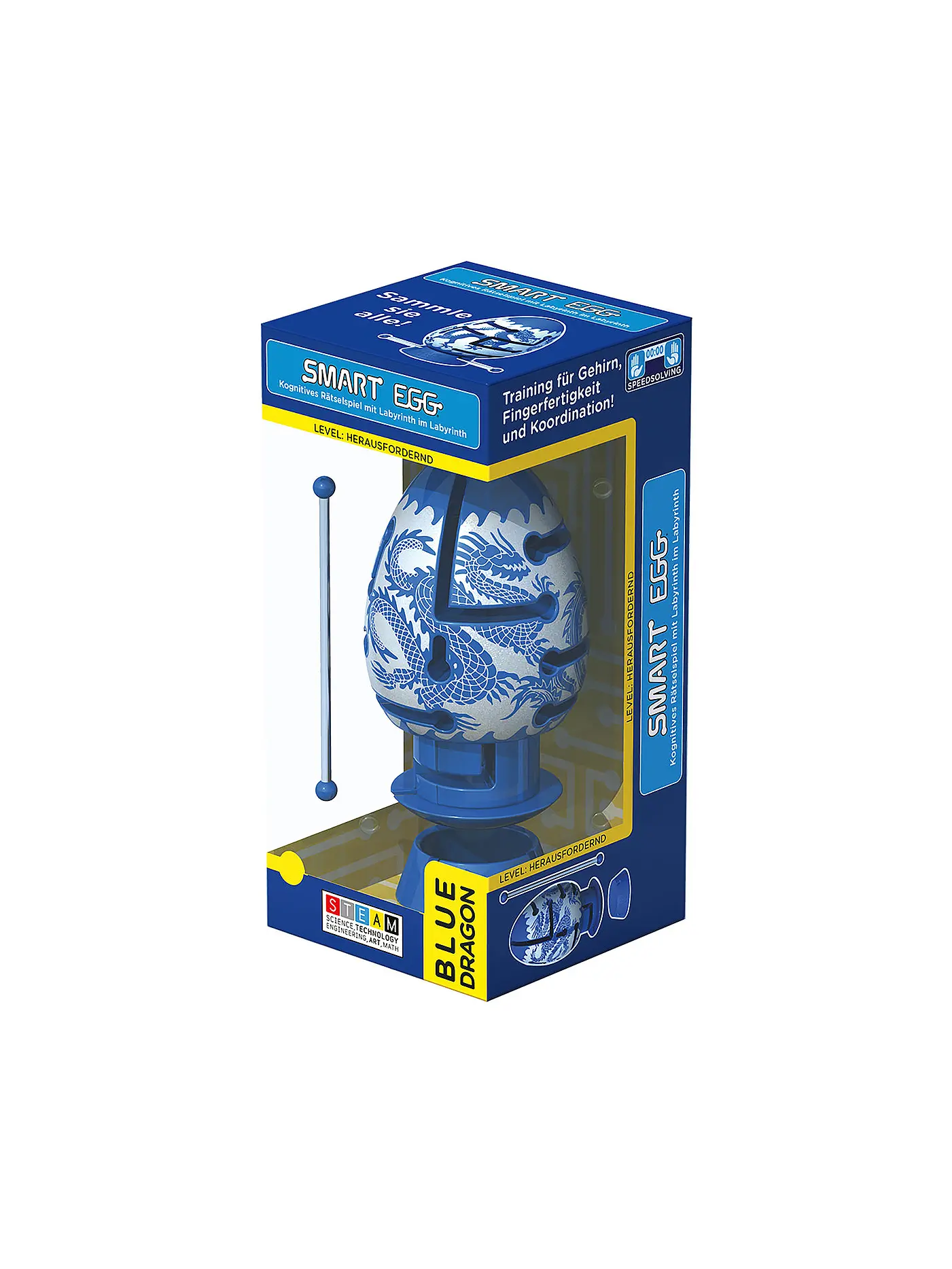 ASMODEE | Smart Egg 2-Layer Blue Dragon | 